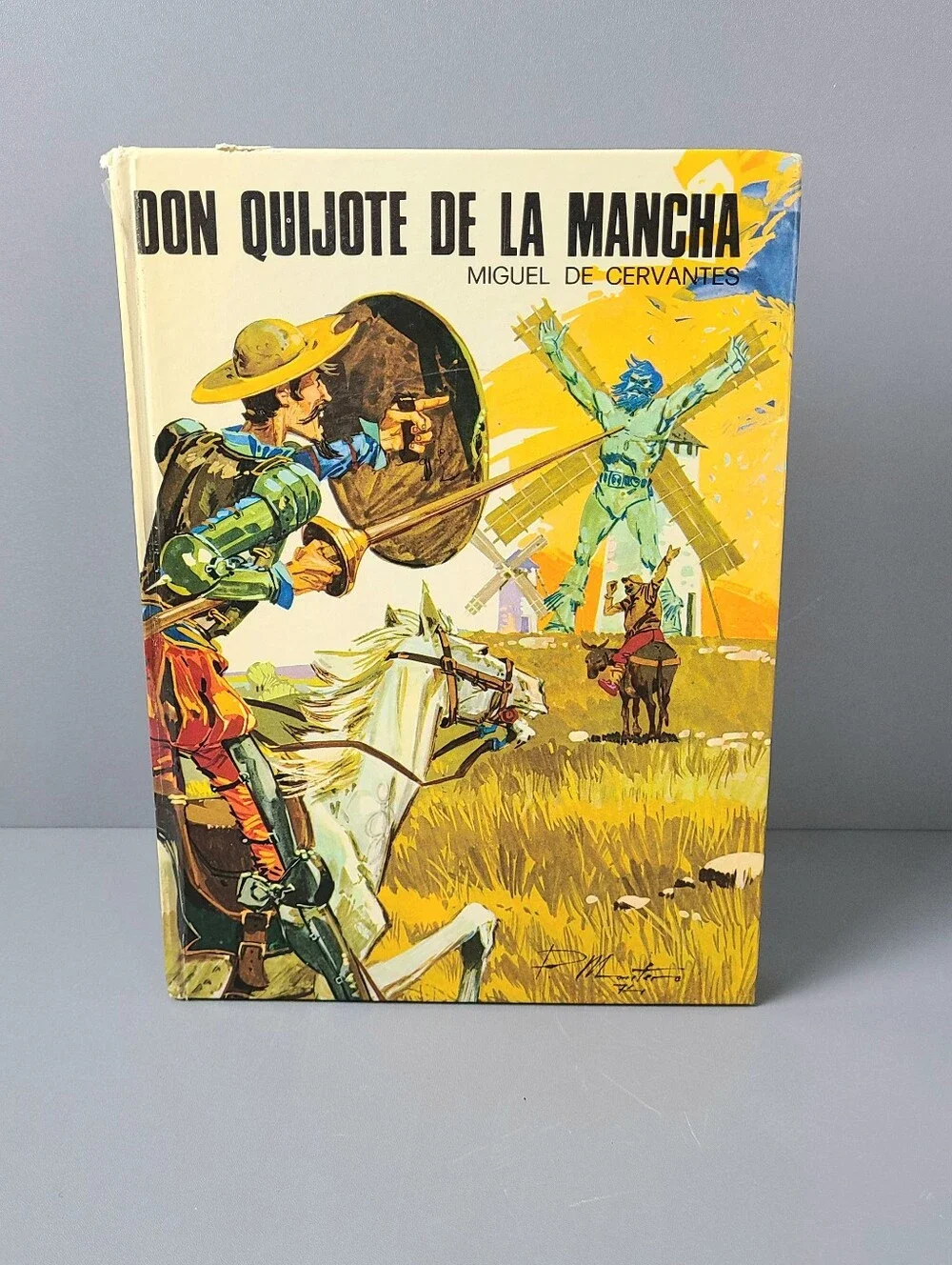 Don Quijote De La Mancha Miguel De Cervantes 1974 Vintage Book